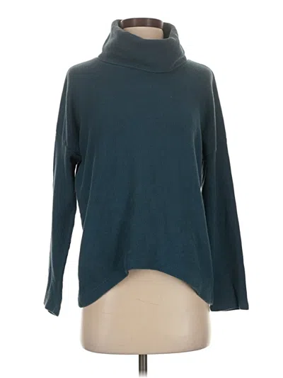 Pre-owned Clara Sun Woo Turtleneck Sweater In Blue