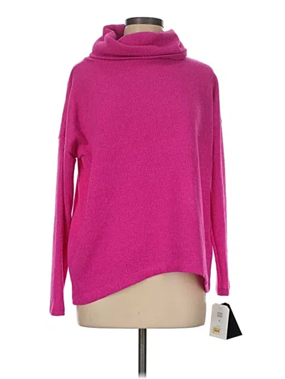 Pre-owned Clara Sun Woo Turtleneck Sweater In Pink