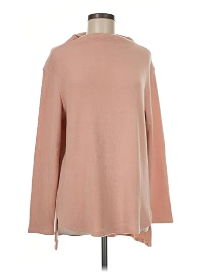 Pre-owned Clara Sun Woo Turtleneck Sweater In Tan