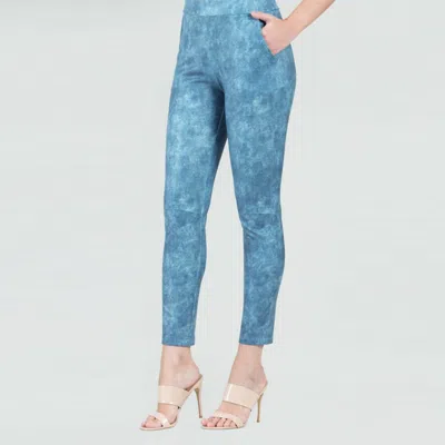 Clara Sunwoo Blue Snakeprint Legging