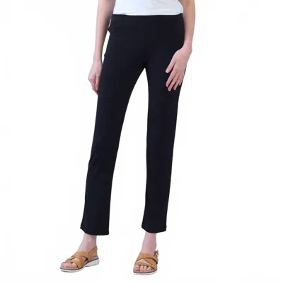 Clara Sunwoo Signature Straight Leg Pant In Black