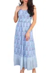 Clara The Label Alana Dress In Oasis In Multi