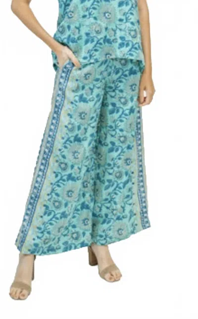Clara The Label Fawn Pant In Blue Bonnet
