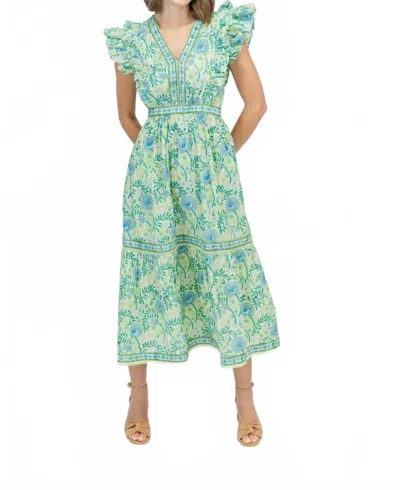 Clara The Label Kira Dress In Sweetgrass