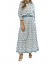 Clara The Label Lana Maxi Skirt In Acacia In Multi