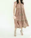 Clara The Label Nova Dress In Arcadia In Multi
