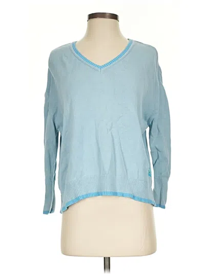 Pre-owned Clara The Label Pullover Sweater In Blue