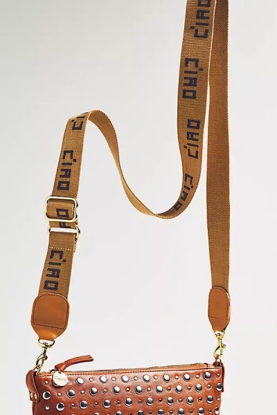 Clare V Adjustable Crossbody Strap In Brown