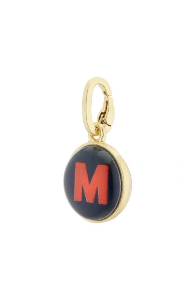 Clare V . Alphabet Fob Bag Charm In Gold