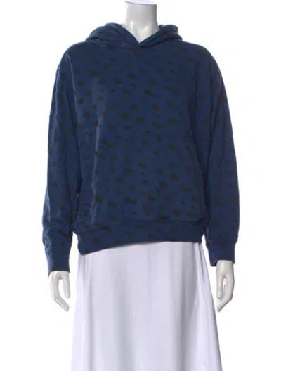 Pre-owned Clare V Animal Print Crew Neck Sweater In Multi