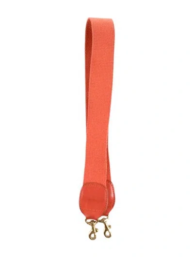 Pre-owned Clare V Bag Strap In Orange