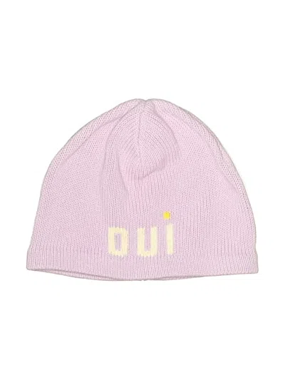 Pre-owned Clare V Beanie Hat In Pink