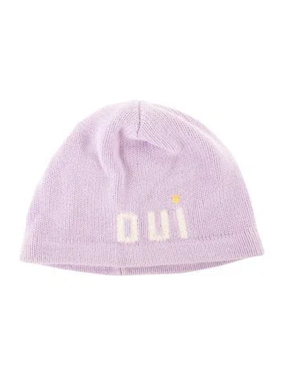 Pre-owned Clare V Beanie In Purple