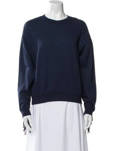 Pre-owned Clare V Bomber Jacket In Blue