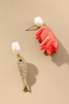 Clare V Bonne Chance Earrings In Gold