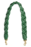 Clare V . Braided Leather Shoulder Strap