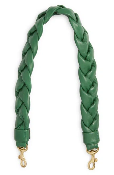 Clare V . Braided Leather Shoulder Strap