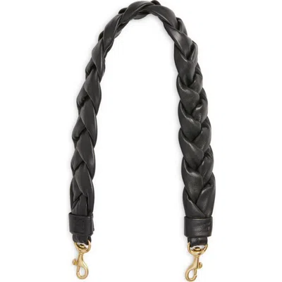 Clare V . Braided Leather Shoulder Strap