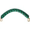 Clare V . Braided Leather Top Handle In Green