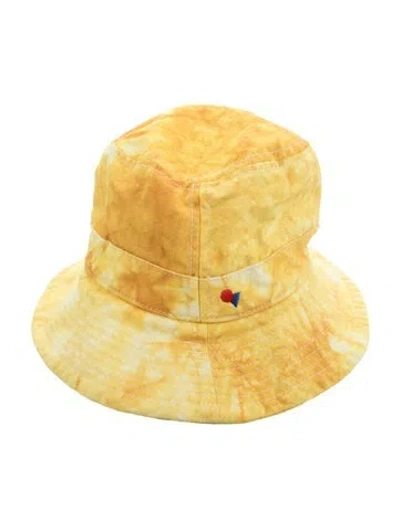 Pre-owned Clare V Bucket Hat In Yellow