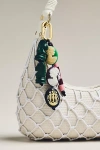 Clare V Cameo Fob Bag Charm In Neutral