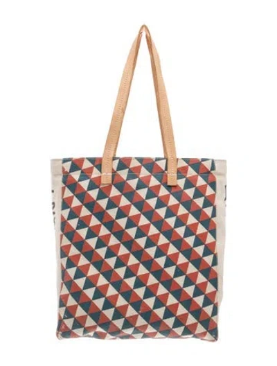 Pre-owned Clare V Canvas Bucket Bag