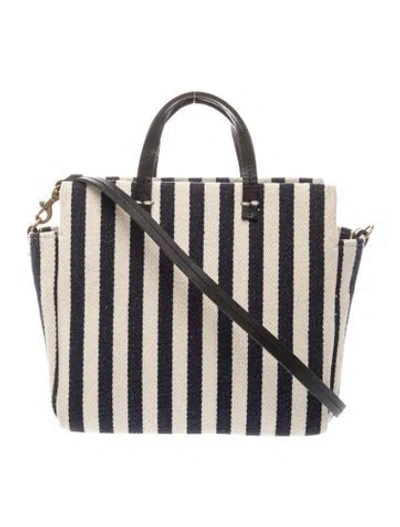 Pre-owned Clare V Canvas Top Handle Bag