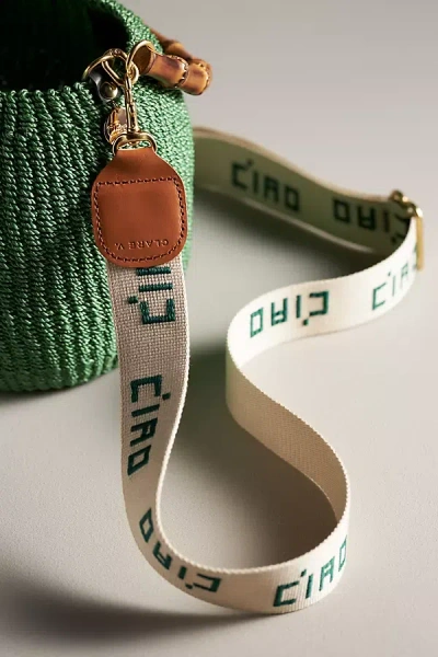 Clare V Ciao Adjustable Bag Strap In Beige