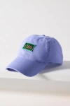 Clare V Ciao Baseball Cap In Blue