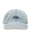Clare V . Denim Adjustable Baseball Cap In Denim