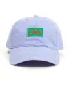 Clare V . Cotton Twill Baseball Cap In Blue