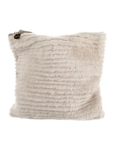 Pre-owned Clare V Cosmetic Bag In Neutral