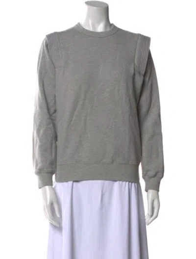 Pre-owned Clare V Crew Neck Long Sleeve Sweatshirt In Black