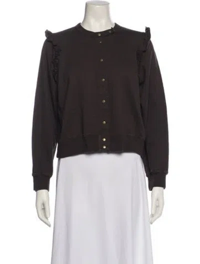 Pre-owned Clare V Crew Neck Sweater In Blue