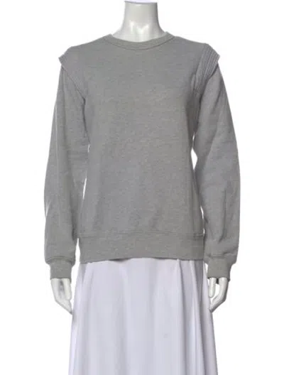Pre-owned Clare V Crew Neck Sweater In Grey