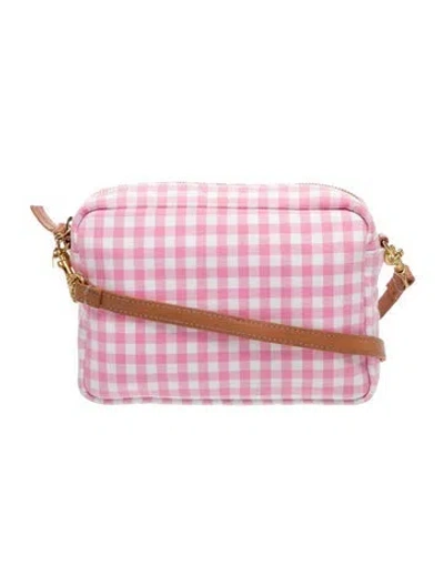 Pre-owned Clare V Crossbody Bag In Pink