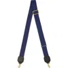 Clare V . Déjà Vu Adjustable Crossbody Strap In Blue