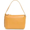 Clare V . Fleurine Leather Shoulder Bag