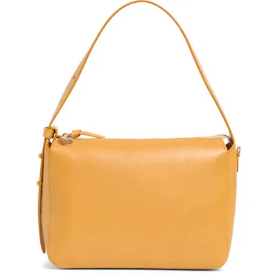 Clare V . Fleurine Leather Shoulder Bag