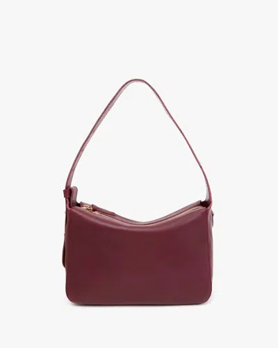 Clare V Fleurine Naturelle Shoulder Bag In Plumingo In Multi