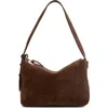 Clare V . Fleurine Suede Shoulder Bag In Pattern