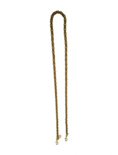 Pre-owned Clare V . Gold Chain-link Bag Strap