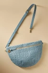 Clare V Grande Fanny Belt Bag In Blue