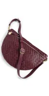 Clare V Grande Fanny Pack Cassis In Purple