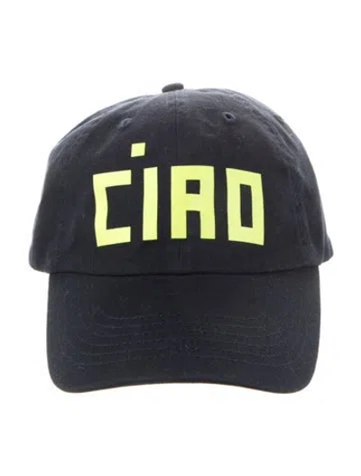 Pre-owned Clare V Graphic Baseball Hat In Multi