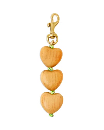 Clare V Heart Key Fob