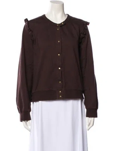 Pre-owned Clare V Jacket In Brown