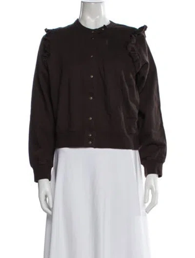 Pre-owned Clare V Jacket In Brown