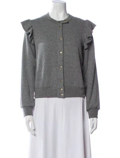 Pre-owned Clare V Jacket In Gray