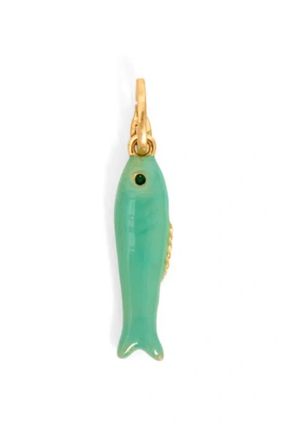 Clare V . L' Été Sardine Charm In Green